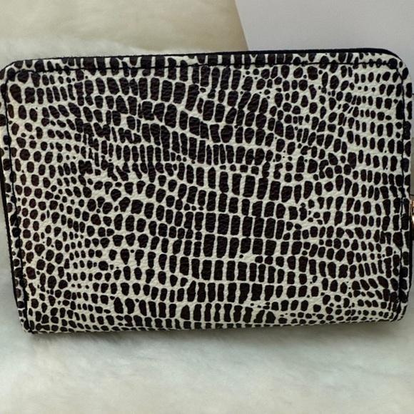 Trina Turk Black and White Croco Wallet - Picture 5 of 10
